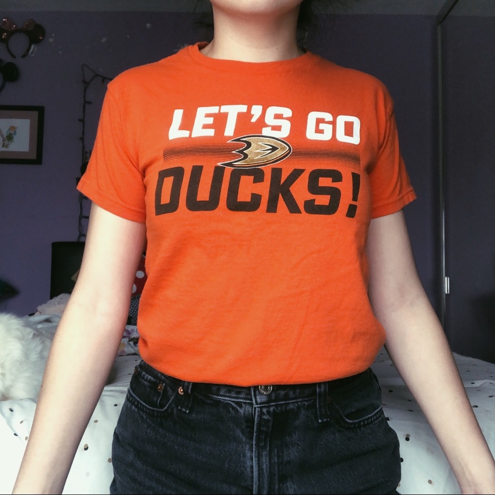 Let's Go Ducks Orange Tee